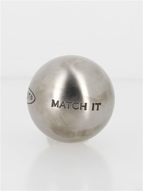 Boules de pétanque Obut Match noire 0 72 mm Noir Taille : 700g