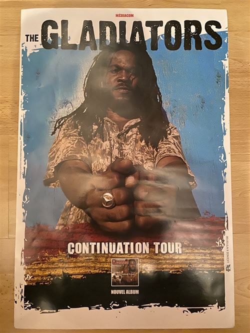 The Gladiators - Continuation Tour - 40x60cm - Affiche