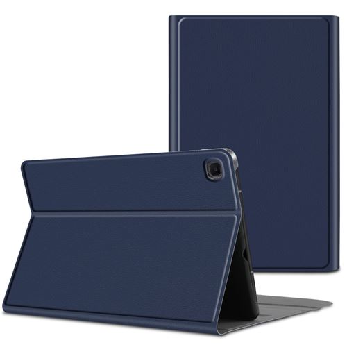 Générique Bleu Etui En Pu Retourner Avec Support Et Porte-Stylo Pour Votre Samsung Galaxy Tab S6 Lite