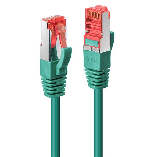 Lindy - Cordon de raccordement RJ45 - Cat 6 - SFTP PiMF - 2 m - Vert - Image 3