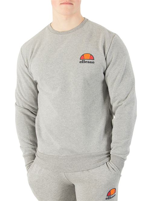 Ellesse Homme Diveria Left Chest Logo Sweatshirt, Gris