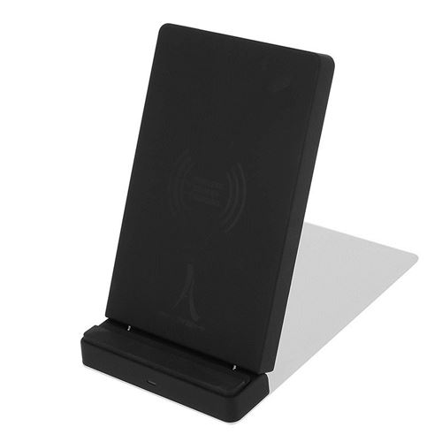 Akashi Chargeur sans Fil Noir Qi 10 W pour iPhone et Samsung Galaxy