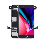 Écran LCD IPhone 8 Plus Noir + Vitre Tactile Sur Châssis + Kit Outils - Neuf Compatible
