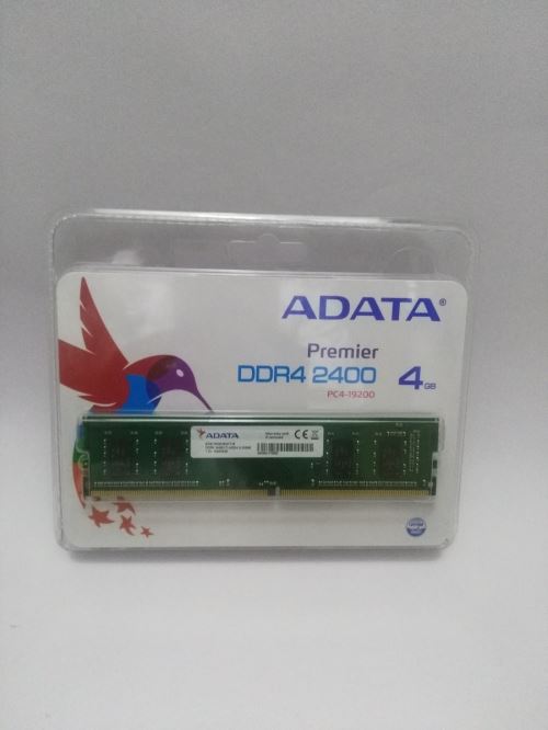 ADATA AD4U2400J4G17-R Module de mémoire 4 Go DDR4 2400 MHz - Modules de mémoire (4 Go, 1 x 4 Go, DDR4, 2400 MHz, 288-pin DIMM)