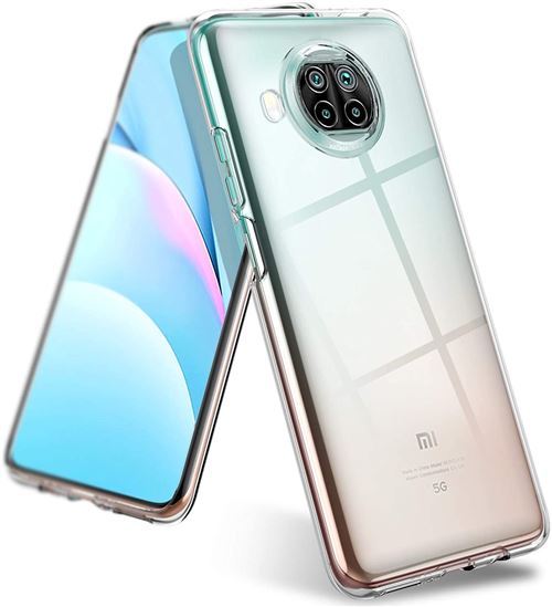 Advansia Coque de protection pour Xiaomi Mi 10T Lite 5G Silicone Transparent