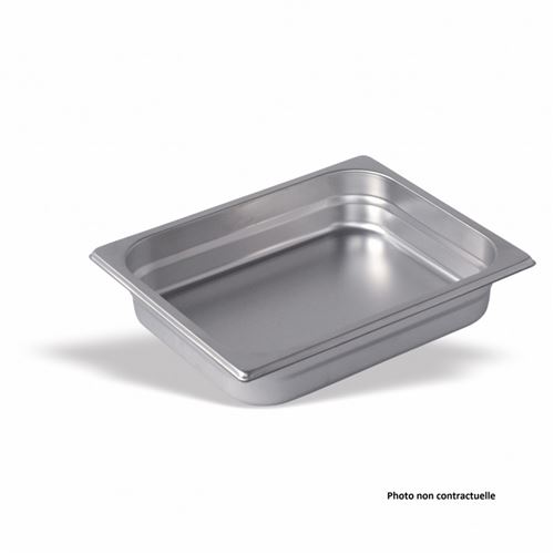 Bac Gastro Inox GN 1/2 - H 200 mm - Pujadas - Inox 1200 cl