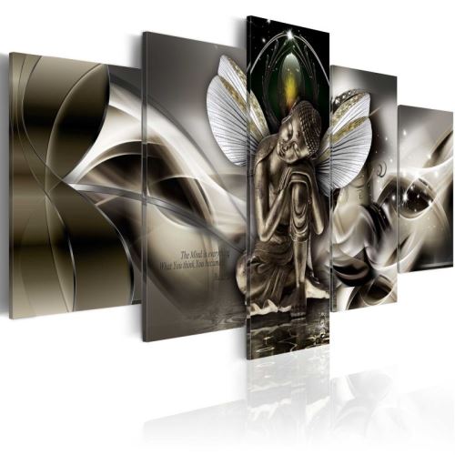 Tableau - Mystic Buddha .Taille : 200x100
