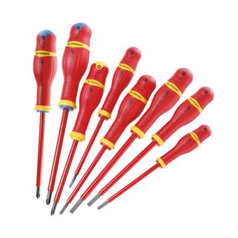 Jeux de 8 tournevis Protwist isolés 1000 Volts FACOM - ATD.J8VE - 1