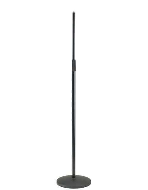 Accessoires sonorisation K&M 26125-300-55 PIED DE MICROPHONE DROIT NOIR TELESCOPIQUE 1000/1700 MM pieds de micros