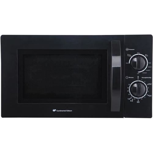 Continental Edison CEMO20GRILB - Four micro-ondes grill - 20 litres - 700 Watt - noir