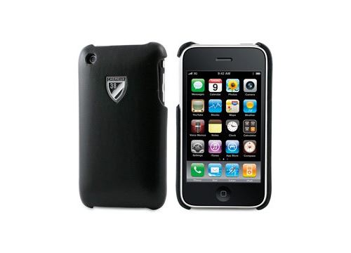 Coque Cremieux cuir noir pour Iphone 3G & 3G S