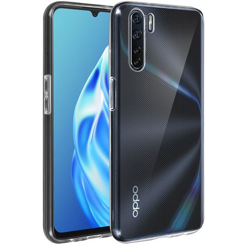 Coque pour Oppo A91 Silicone Souple Ultra-Fin Transpare
