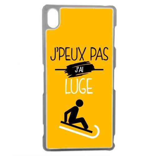 Coque transparente sony z3 j peux pas j ai luge 10