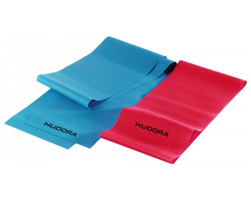 Hudora Bande de Resistance - Elastique Fitness - 2 pièces