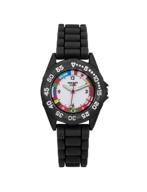 Trendy kiddy montres noir pour enfant - kl380