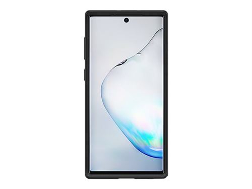 OtterBox Symmetry Series - Achterzijde behuizing voor mobiele telefoon - polycarbonaat, synthetisch rubber - zwart - voor Samsung Galaxy Note10