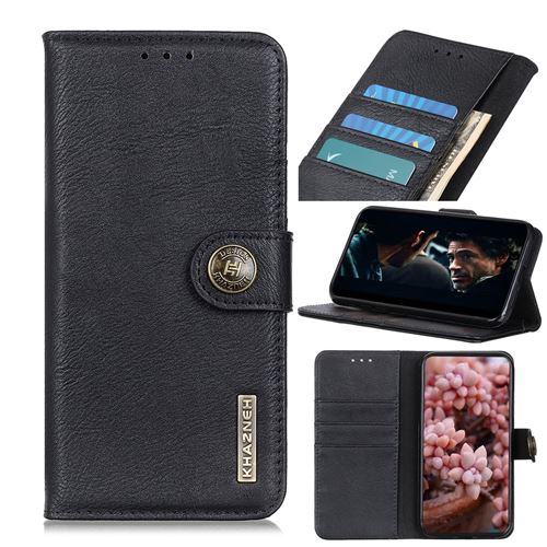 Etui en PU avec support noir pour Sony Xperia L4