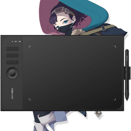 Tablette Draadloze Grafiek - XP-PEN Star 06 - Aanpasbare snelkoppelingen - Batterijvrije Pen 8192 - Grootte 10x6 inch