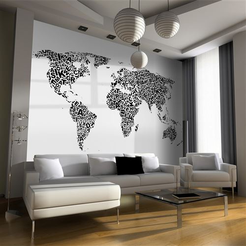 papier peint - carte de pensées - artgeist - 200x154