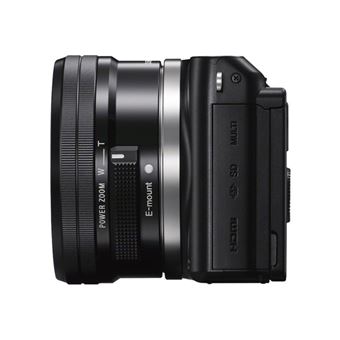 Sony NEX-3N Noir + 2 Obj. Sony E : PZ 16 - 50 mm f/3.5 - 5.6 + 55