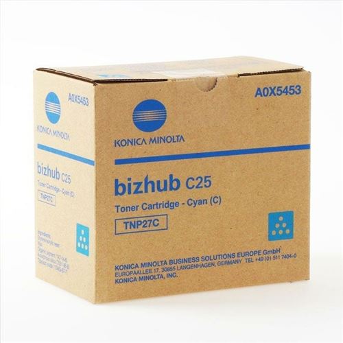 Konica Minolta TNP-27C - cyan - originale - cartouche de toner