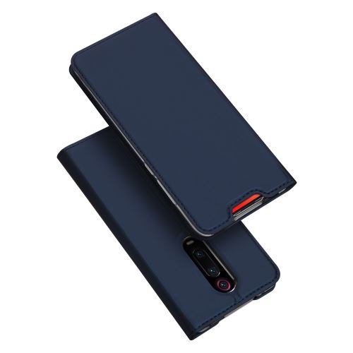 Etui en PU bleu foncé avec support pour votre Xiaomi Redmi K20/K20 Pro/Mi 9T/Mi 9T Pro