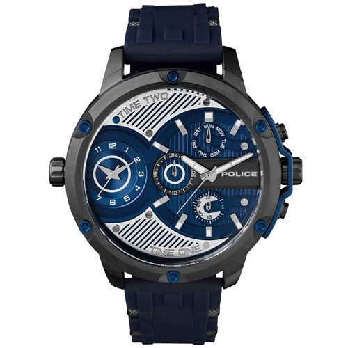Police Montre Homme PL.15049JSU/03P Bleu