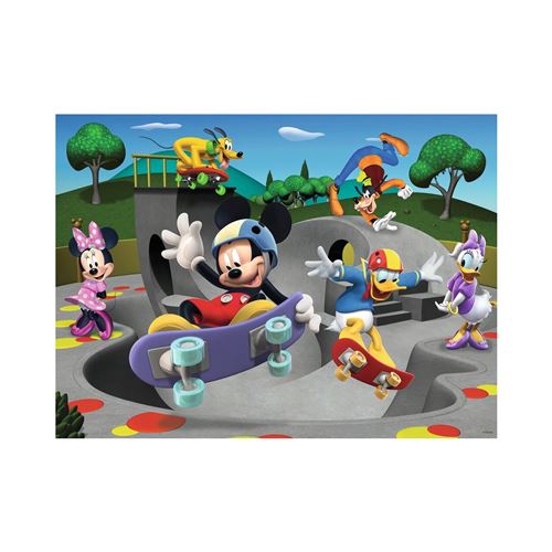 Puzzle 100 Pièces : Pièces Xxl - Disney Mickey Mouse, Ravensburger