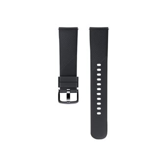 Samsung ET-YSN60 - Bracelet de montre pour montre intelligente - taille M - noir - pour Samsung Gear Sport SM-R600