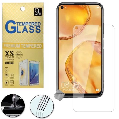 Film de protection en verre trempe transparent pour Huawei P40 Lite