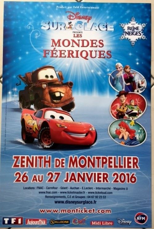 Cars - Disney - 80x120 cm - AFFICHE / POSTER État correct - N/A reconditionné disponible sur Fnac