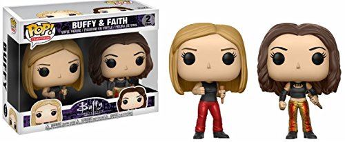 Funko - Figurine Buffy Contre les Vampires - 2-Pack Buffy & Faith Exclu Pop 10cm - 0889698145893