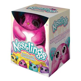 Peluche interactive Goliath Nestlings Rose
