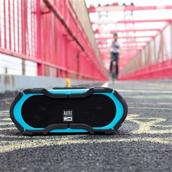 Enceinte Bluetooth BOOM JACKET Waterproof noir et bleu grande autonomie  ALTEC LANSING - Accessoire Audio - Achat & prix