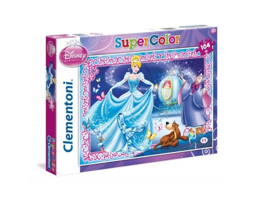 Puzzle 104 Pièces : Cendrillon, Clementoni