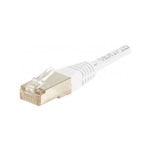 Cordon Patch RJ45 FTP CAT5e Blanc - 3 M