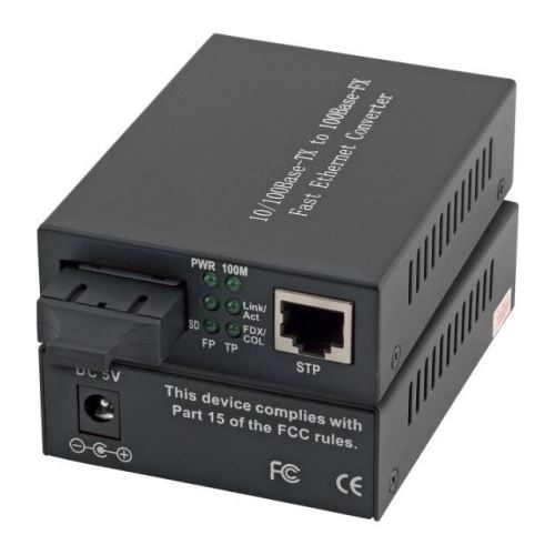 EFB Elektronik EL028V2, 1000 Mbit-s, 1000Base-T, 1000Base-LX, Gigabit Ethernet, 10,100,1000 Mbit-s, Avec fil
