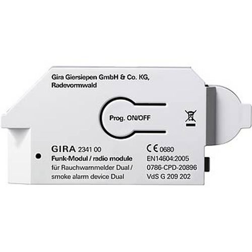 Gira Funkmodul Dual für Rauchwarnmelder 234700