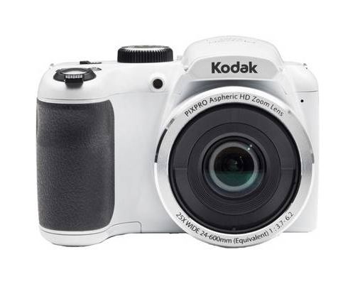 Kodak PIXPRO AZ252-WH Appareil photo numérique 16 Mill. pixel Zoom optique: 25 x blanc boîtier stabilisation dimage, avec flash intégré