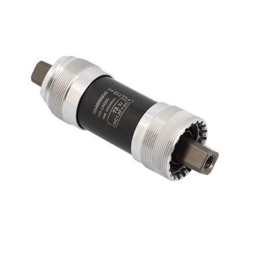 Boitier pedalier carre l113 shimano un300 f.bsc (73mm) (cuvette alu)