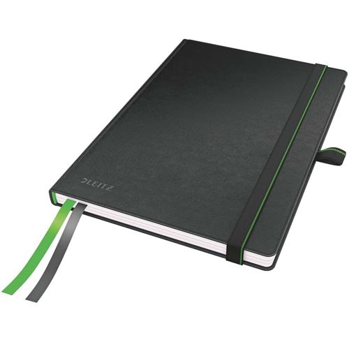 Cahier Complete A5 Quadrill&eacute; Couverture Rigide Noir