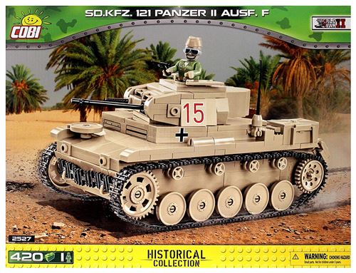 Jeux de Construction Cobi - 2527 - Sd.Kfz. 121 Panzer II Ausf. F