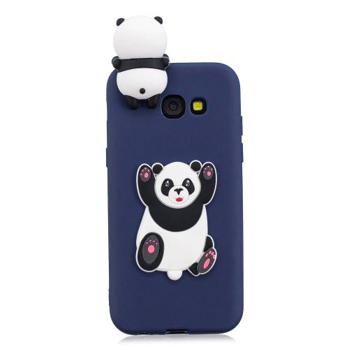 Coque en TPU poupée 3D mignonne panda sauteur pour votre Samsung Galaxy J4 Plus