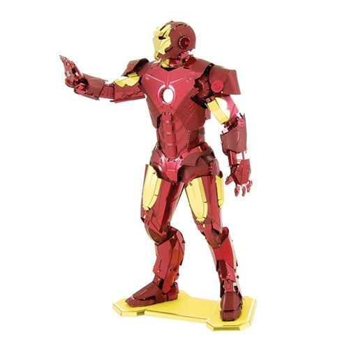 Maquette 3D en métal Avengers - Iron Man - Graine Créative