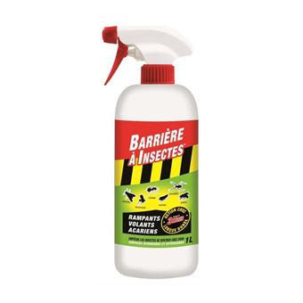 BARRIERE A INSECTES Insectes rampants, volants et acariens - Pret a l'emploi - 1 L - 1