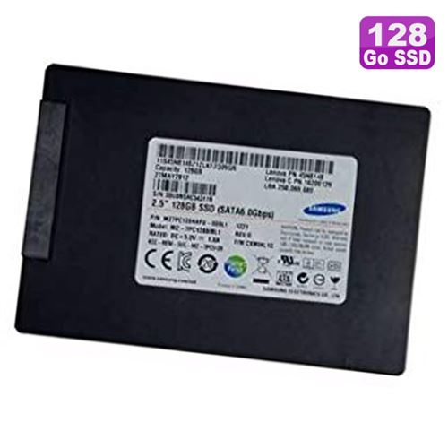 Samsung SSD 128Go Mz-7Pc1280/0L5 0B58218 Sata3 Disque Dur 2.5" PC Portable 6Gbps