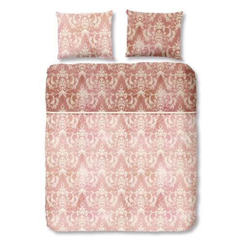 Descanso Housse de couette rose lit 80 (135 x 200 cm + 80 x 80 cm