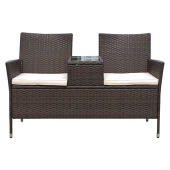 23 Sur Banc De Jardin Design Contemporain 133l X 63l X 84h Cm