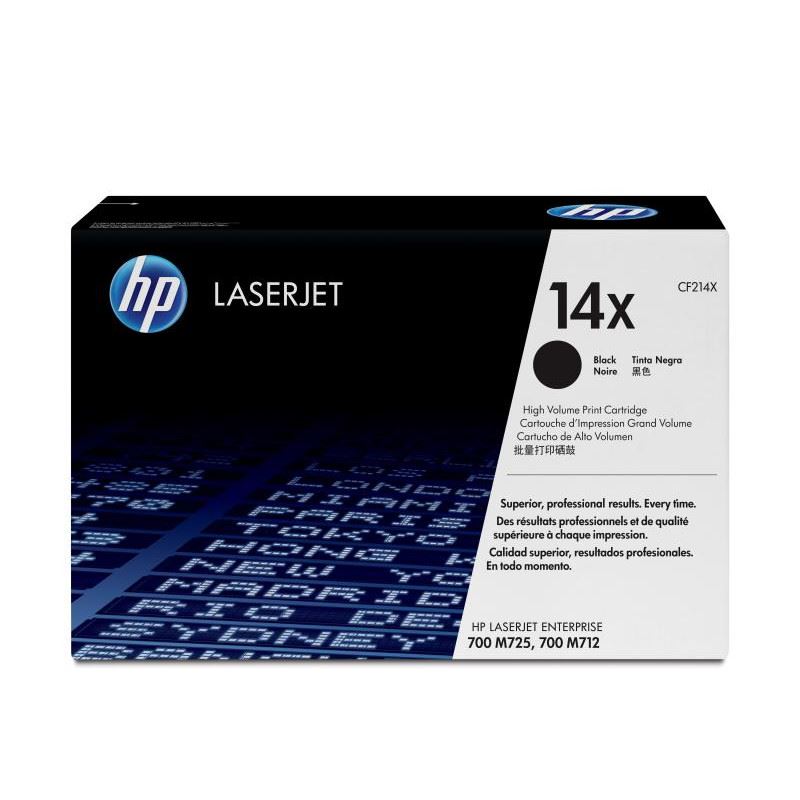 Toner compatible Noir pour HP LaserJet Enterprise 700 Printer M712 - 17 500 pages référence CF214X