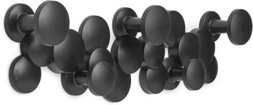 Umbra - Porte manteaux 5 crochets Bubble Noir